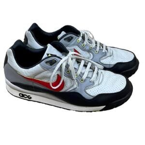 NIKE‎  ACG AIR WILDWOOD PLATINUM RED MEN'S SNEAKERS  SIZE 8